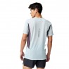 Brooks T-Shirt Trail Running High Point Blu Dk Russet Uomo