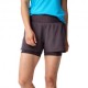 Brooks Short Trail Running High Point 2In1 Russet Donna