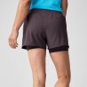 Brooks Short Trail Running High Point 2In1 Russet Donna