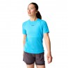 Brooks T-Shirt Trail Running High Point Blu Atomic Blu Donna