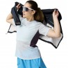 Brooks T-Shirt Trail Running High Point Stride Blu Dk Russet Donna