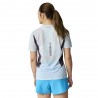 Brooks T-Shirt Trail Running High Point Stride Blu Dk Russet Donna