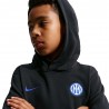 Nike Felpa Calcio Inter Club Nero Blu Bambino