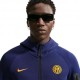 Nike Felpa Calcio Inter Tech Flc Fz Blu Oro Uomo