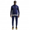 Nike Felpa Calcio Inter Tech Flc Fz Blu Oro Uomo