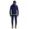 Nike Felpa Calcio Inter Tech Flc Fz Blu Oro Uomo