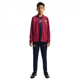 Nike Tuta Calcio Fcb Acdpr Rosso Blu Bambino