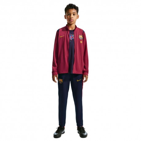 Nike Tuta Calcio Fcb Acdpr Rosso Blu Bambino