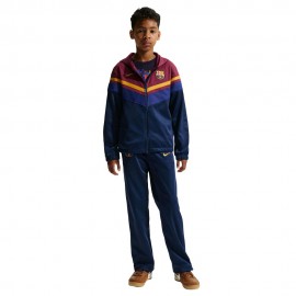 Nike Tuta Calcio Fcb Mxdmtrl Blu Rosso Bambino