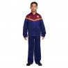 Nike Tuta Calcio Fcb Mxdmtrl Blu Rosso Bambino
