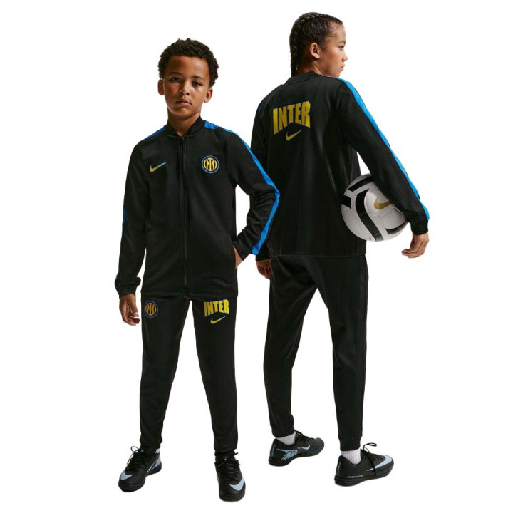 Nike Tuta Calcio Inter Strike 3R Nero Blu Bambino