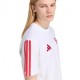 ADIDAS Maglia Maniche Corte Bayer Dna Bianco Rosso Uomo