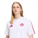 ADIDAS Maglia Maniche Corte Bayer Dna Bianco Rosso Uomo