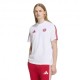 ADIDAS Maglia Maniche Corte Bayer Dna Bianco Rosso Uomo