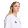 ADIDAS Maglia Maniche Corte Fc Bayern Culture Bianco Rosso Uomo