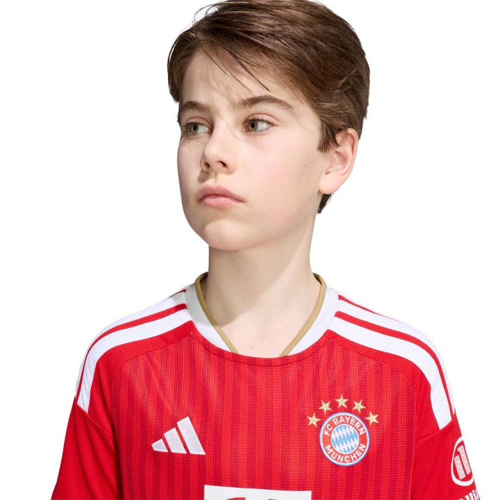 ADIDAS Maglia Calcio Fc Bayern Home 26 27 Rosso Bianco Bambino