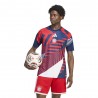 ADIDAS Maglia Maniche Corte Fc Bayern Pre Matech Bianco Indigo Uomo
