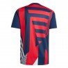 ADIDAS Maglia Maniche Corte Fc Bayern Pre Matech Bianco Indigo Uomo
