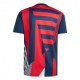 ADIDAS Maglia Maniche Corte Fc Bayern Pre Matech Bianco Indigo Uomo