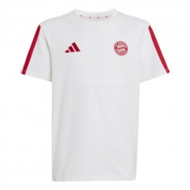 ADIDAS Maglia Maniche Corte Fc Bayern Tr Bianco Rosso Bambino