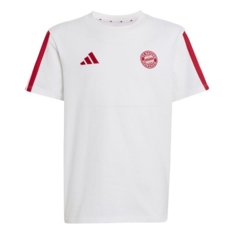 ADIDAS Maglia Maniche Corte Fc Bayern Tr Bianco Rosso Bambino