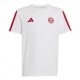 ADIDAS Maglia Maniche Corte Fc Bayern Tr Bianco Rosso Bambino