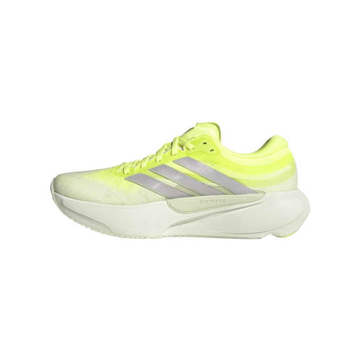 Adidas Supernova Solution 3 Lime Argento - Scarpe Running Donna