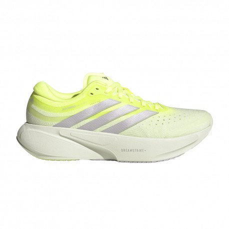 Adidas Supernova Solution 3 Lime Argento - Scarpe Running Donna