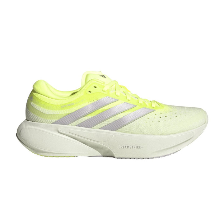Adidas Supernova Solution 3 Lime Argento - Scarpe Running Donna