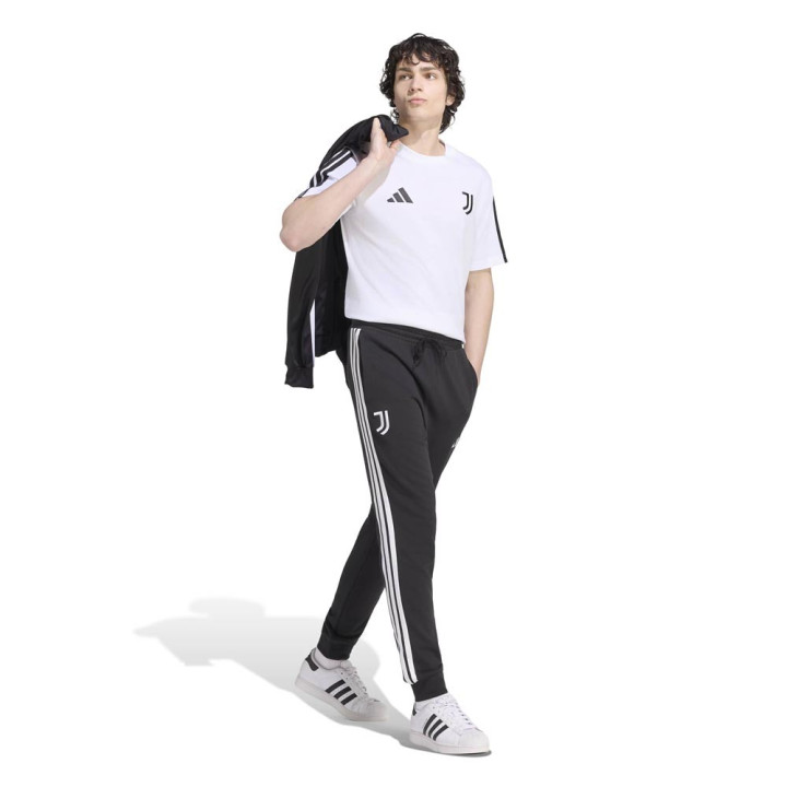 ADIDAS Maglia Maniche Corte Juve Dna Cotton Bianco Nero Uomo
