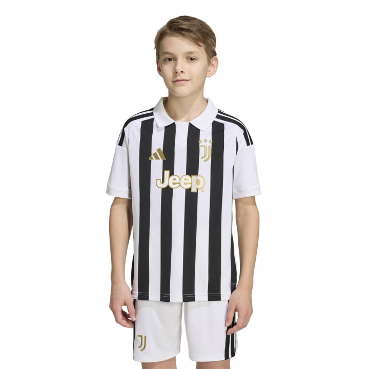 ADIDAS Maglia Calcio Juve Home 26 27 Bianco Nero Bambino