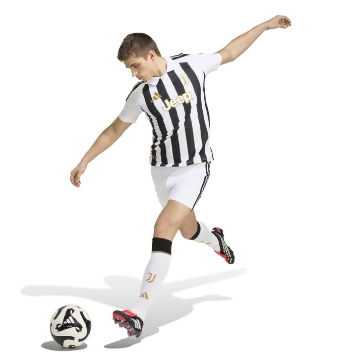 ADIDAS Maglia Calcio Juve Home Authentic 26 27 Bianco Nero Uomo
