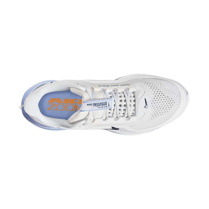 Nike Pegasus Premium Bianco Azzurro - Scarpe Running Donna