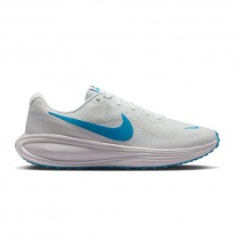 Nike Revolution 8 Bianco Azzurro - Scarpe Running Uomo