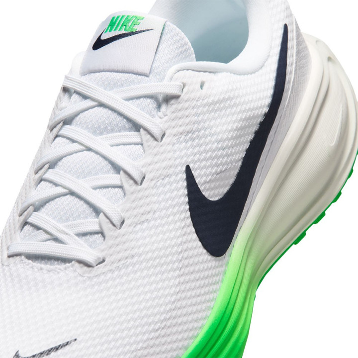 Nike Revolution 8 Bianco Blu Verde - Scarpe Running Uomo