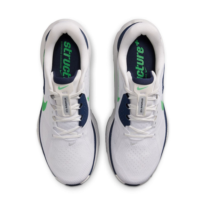 Nike Structure Plus Bianco Verde Blu - Scarpe Running Uomo