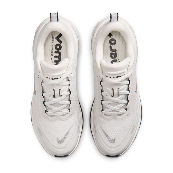 Nike Vomero Plus Bianco Nero Argento - Scarpe Running Donna