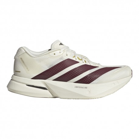 Adidas Adizero Boston 13 Bianco Oro - Scarpe Running Donna