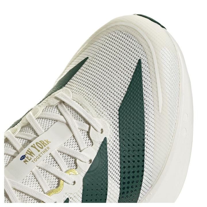 Adidas Adizero Boston 13 Bianco Verde Blu - Scarpe Running Uomo