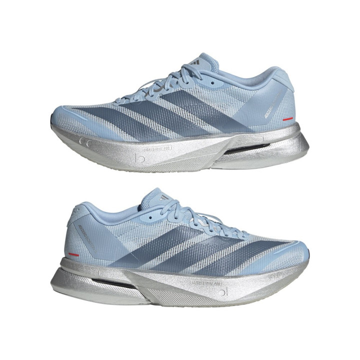 Adidas Adizero Boston 13 Clesky Steerw Argento - Scarpe Running Donna