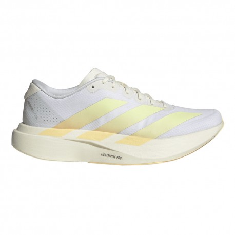 Adidas Adizero Evo Sl Bianco Icta Bianco - Scarpe Running Donna
