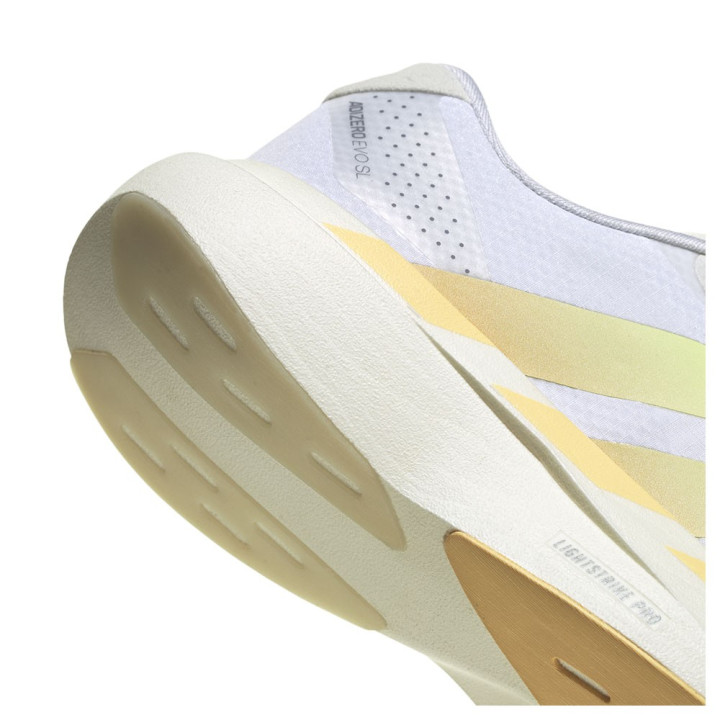 Adidas Adizero Evo Sl Bianco Icta Bianco - Scarpe Running Donna