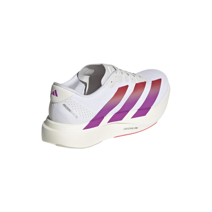 Adidas Adizero Evo Sl Bianco Lucred Crywht - Scarpe Running Uomo