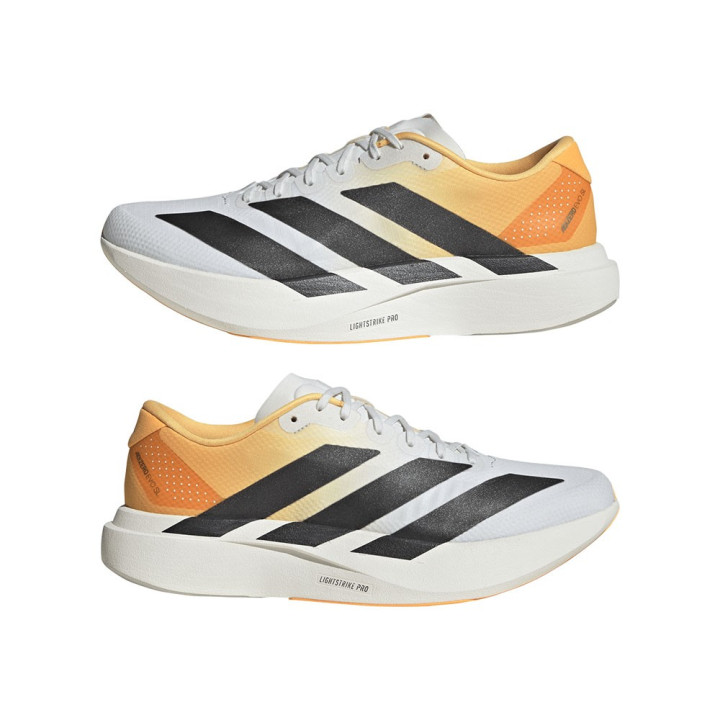 Adidas Adizero Evo Sl Bianco Luta Iron Mt - Scarpe Running Uomo
