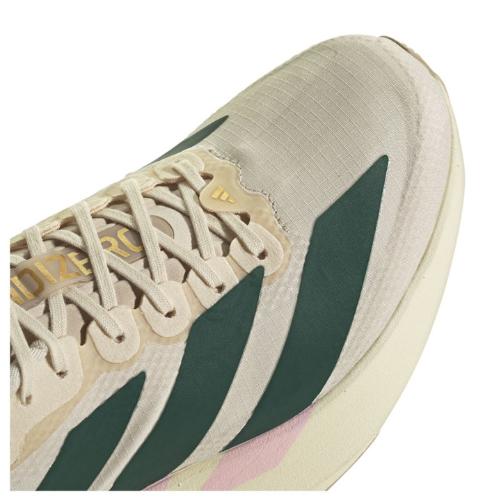 Adidas Adizero Evo Sl Bianco Verde Rosa - Scarpe Running Donna