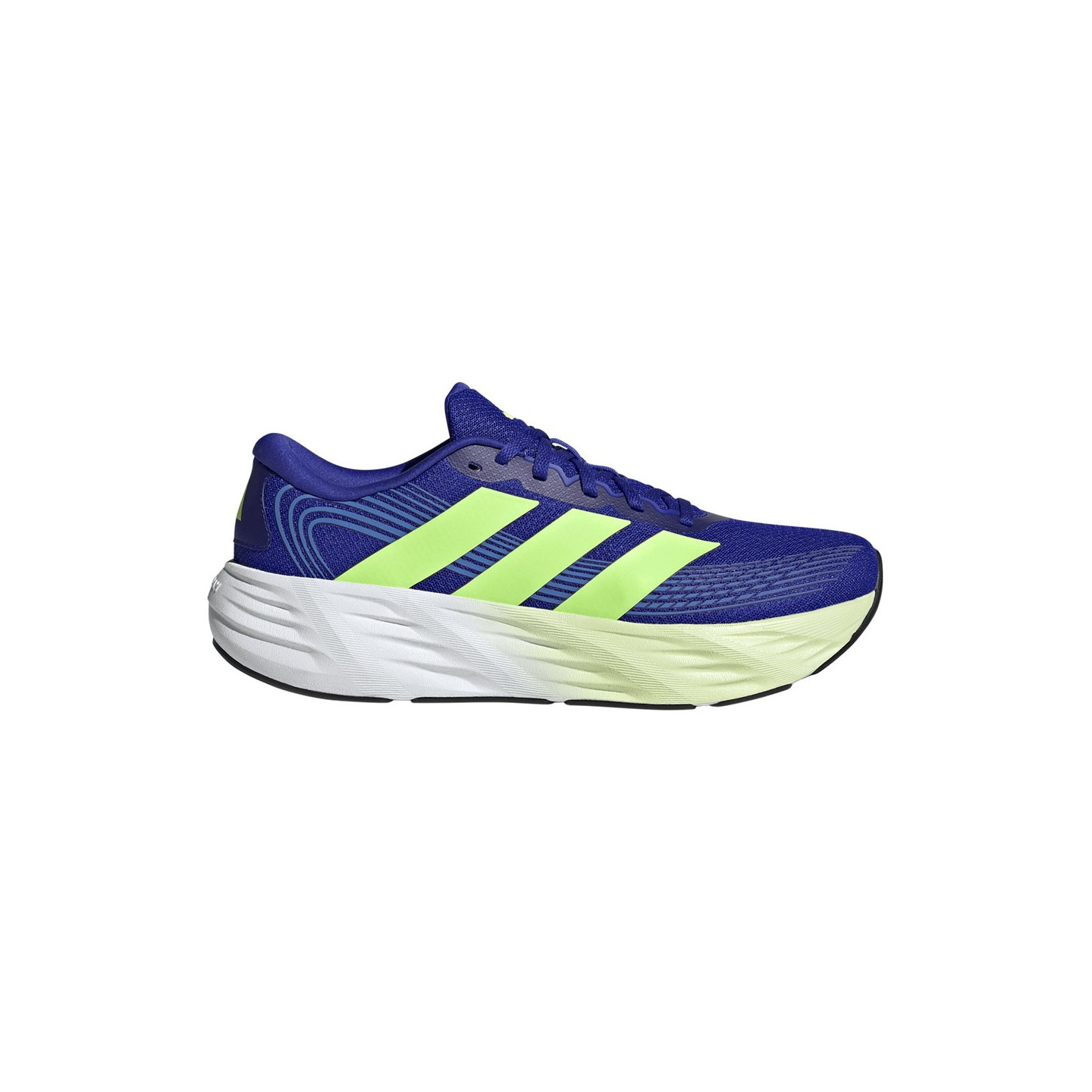 Adidas Performance Uomo Blu - Galaxy 8 - Scarpe Da Corsa Lucido E Verde - Immagine 4