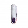 ADIDAS F50 Hyperfast Elite Ll Fg Bianco Viola - Scarpe Da Calcio Bambino