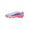ADIDAS F50 Hyperfast Elite Ll Fg Bianco Viola - Scarpe Da Calcio Bambino