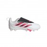 ADIDAS Predator Club Vel Fg Mg Bianco Rosso - Scarpe Da Calcio Bambino