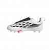 ADIDAS Predator Club Vel Fg Mg Bianco Rosso - Scarpe Da Calcio Bambino